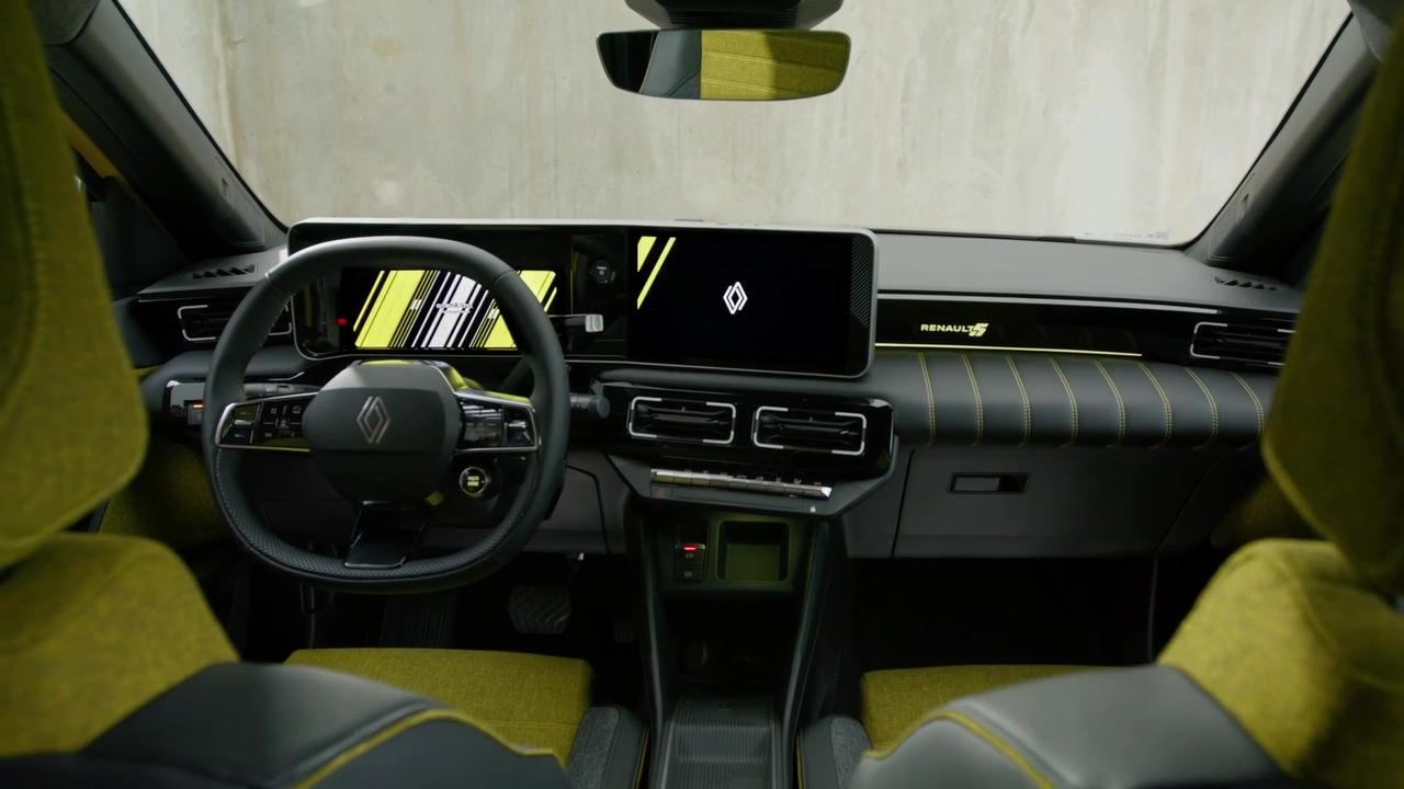 Renault 5 E-Tech Electric Interior Design in Iconic version