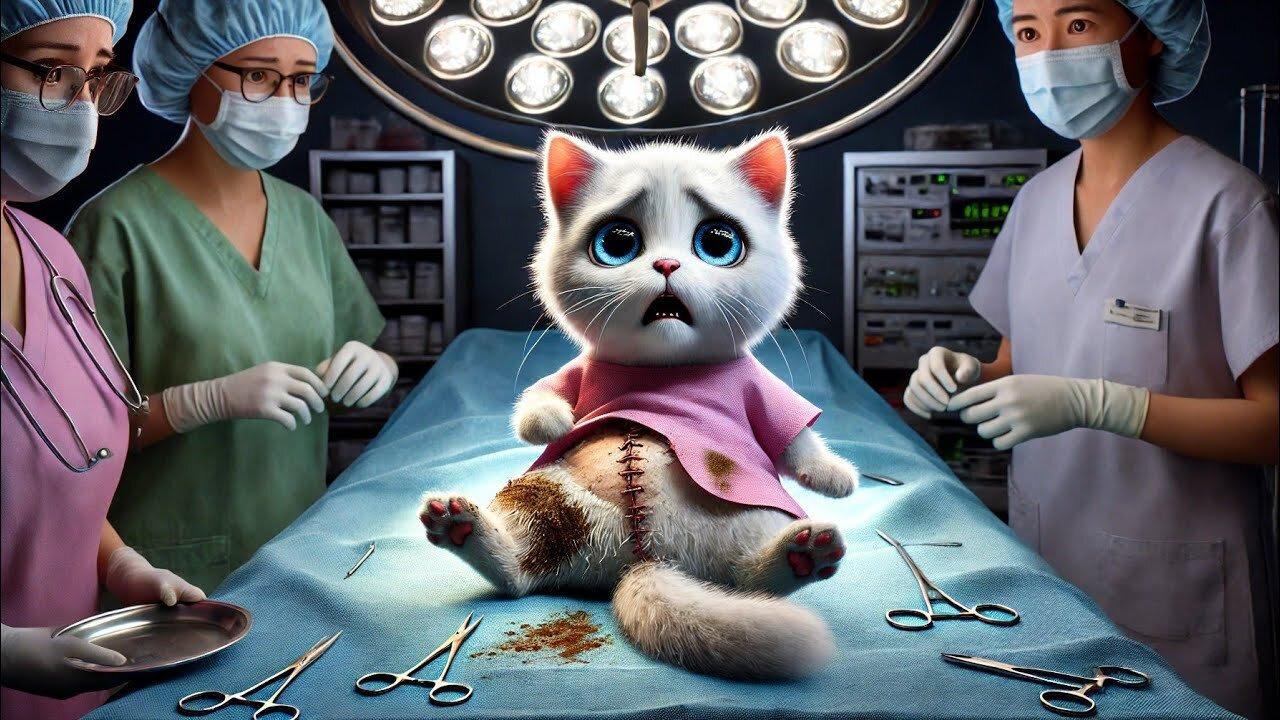 Kittens have many Worms 🪱 in their Stomachs 😿 #cat #ai #catlover #catvideos #cutecat#aicat