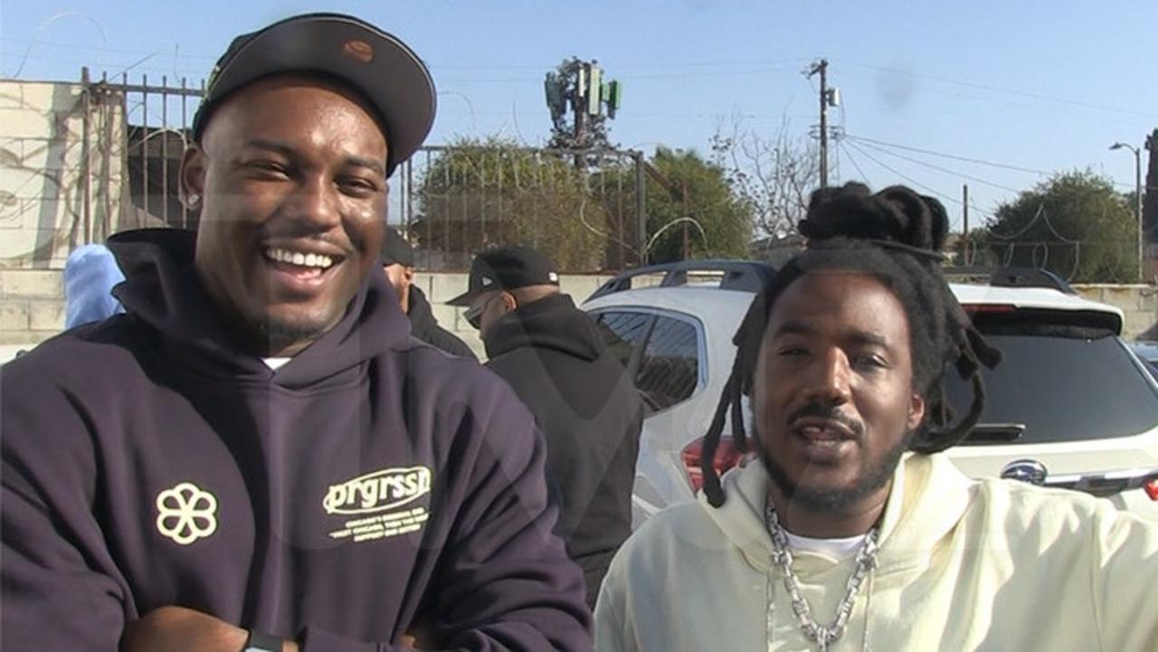 Mozzy & Kalan.FrFr Give Back to Women's Shelter, Explain 'BBL' Meaning