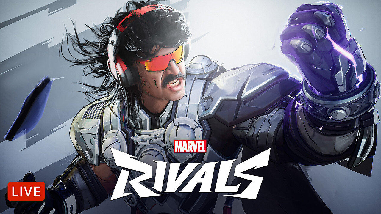 🔴LIVE - DR DISRESPECT - MARVEL RIVALS - GOLD VANGUARD