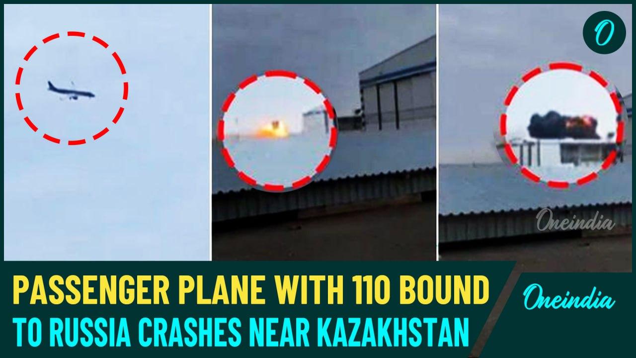 Breaking: Passenger Plane Carrying 110 Crashes Near Kazakhstan; Many Feared Dead | Shocking Video