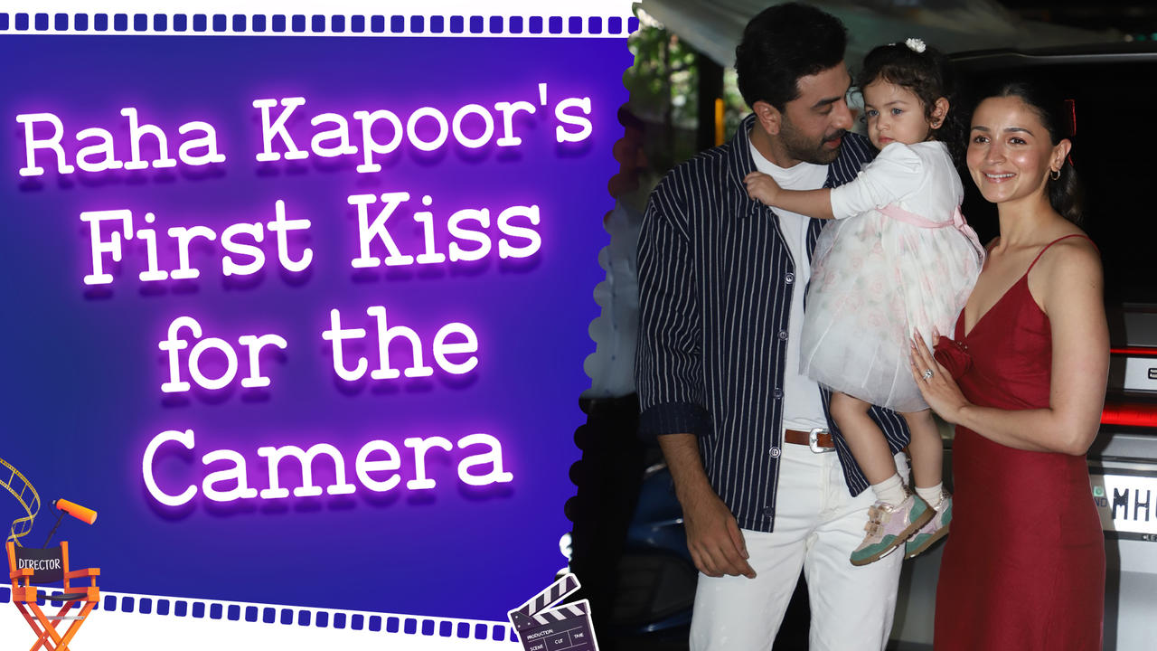 Alia Bhatt and Ranbir Kapoor's Baby Raha Steals Hearts with Adorable Kiss