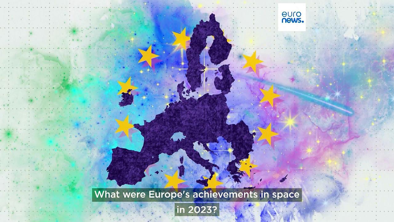 Who is the leading investor in space in Europe in 2023?