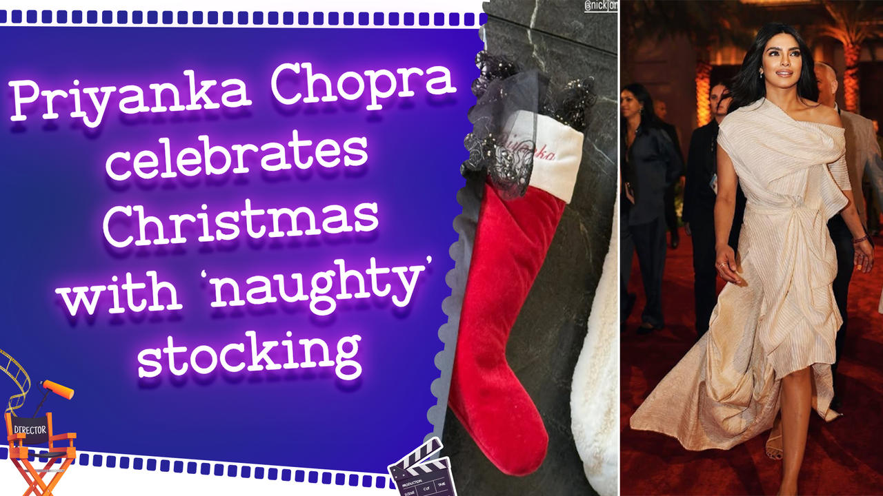 Priyanka Chopra Rings in Christmas with a Playful Twist