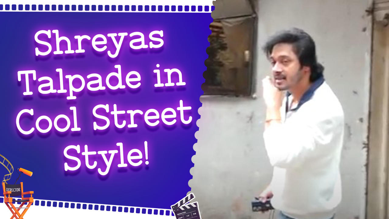 Shreyas Talpade Spotted in Casual yet Stylish Look