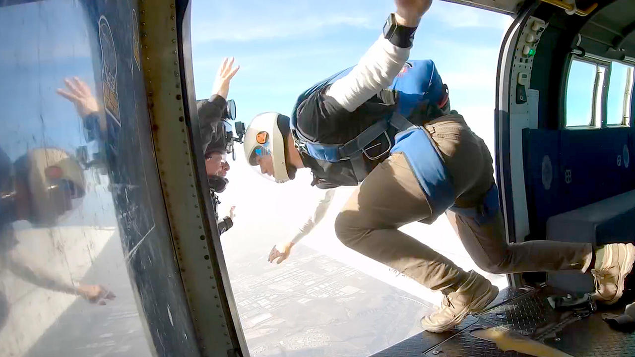 Epic Plane Jump from for Netflix's The Night Agent Season 2