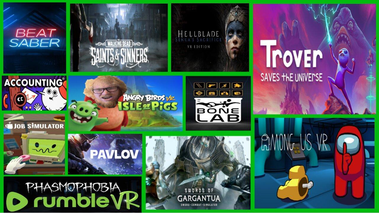 ✨TheSchleppy'S XMAS SPESH-EE-AL✨ VR GAMES BONELABS & BATMAN! UNTIL HEADSET DIES!