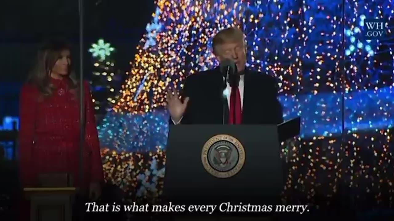 Donald Trump stuns the world by dropping the most beautiful Christmas video