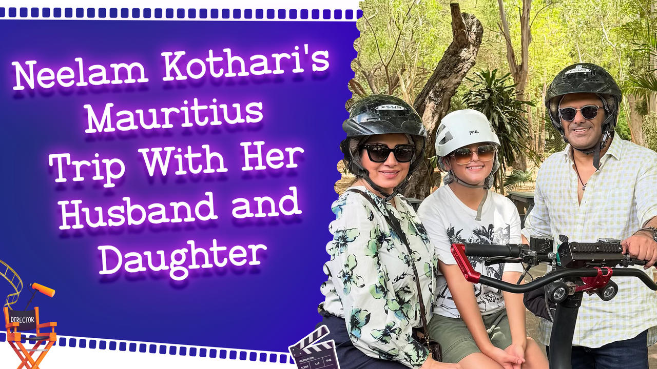 Neelam Kothari’s trip to Mauritius fulfils this promise she made to daughter Ahana