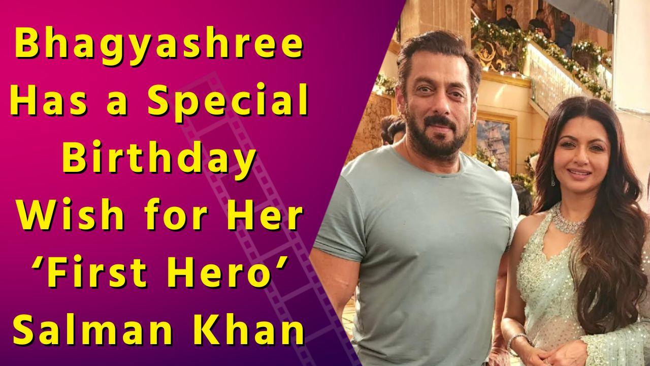 Actress Bhagyashree Took to Social Media to Wish Salman Khan on His 59th Birthday