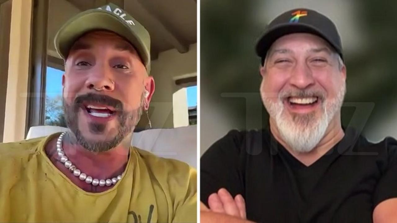 AJ McLean, Joey Fatone Dish on NYE Show, Bromance, Potential *NYSNC Reunion