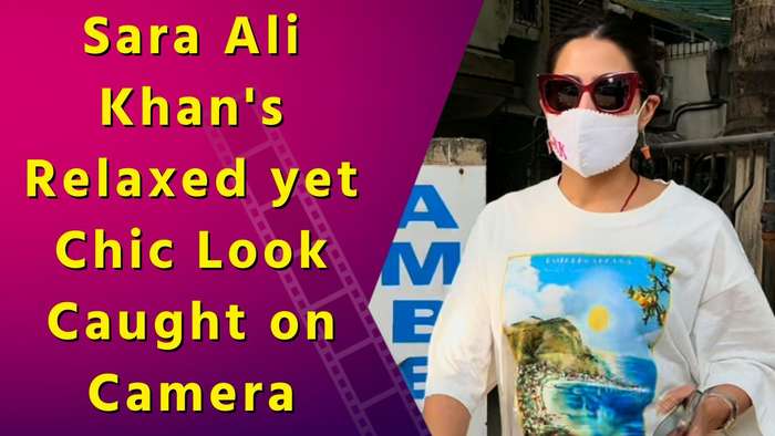 Sara Ali Khan Keeps it Simple Yet Stylish After Salon Session