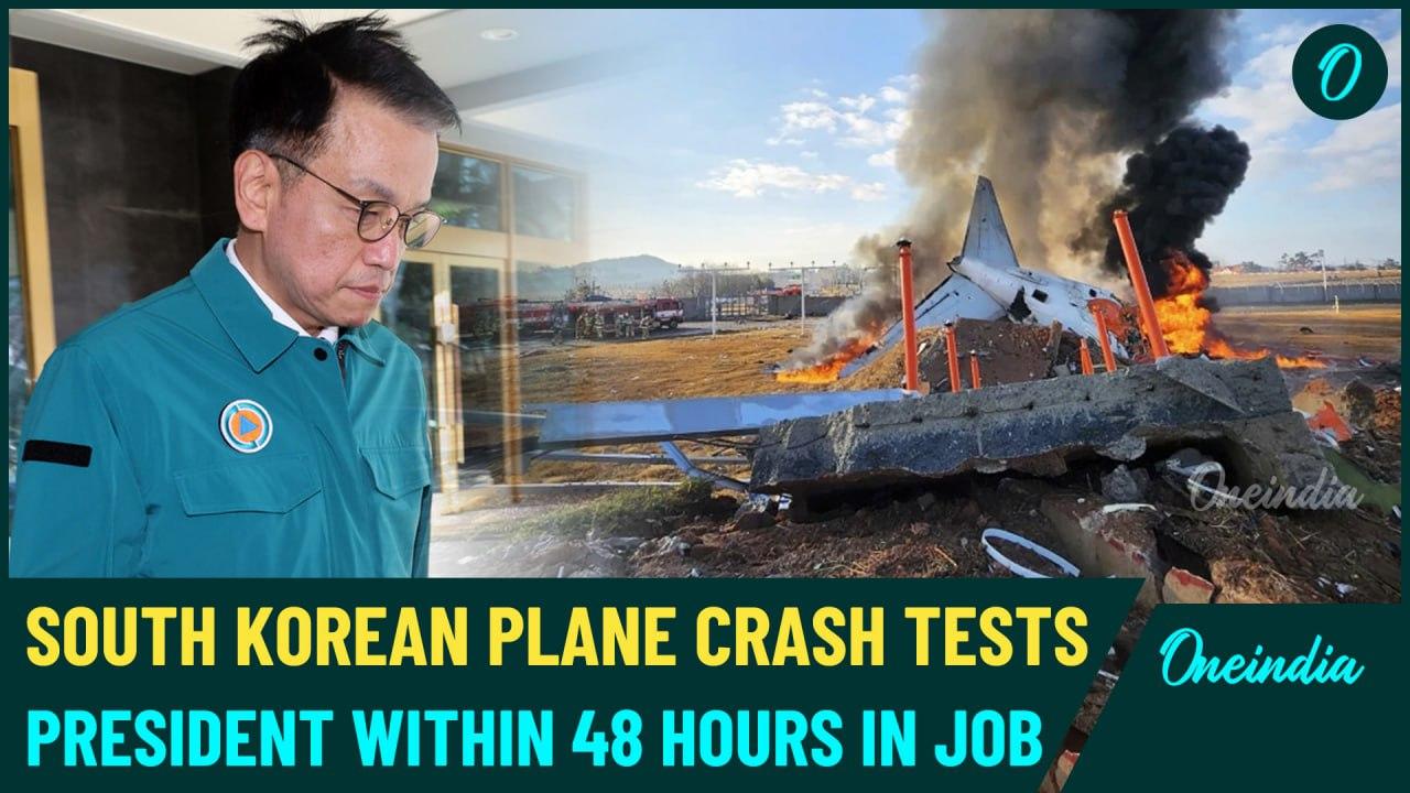 South Korea’s Acting President Choi Faces Deadliest Air Crash Hours Into Job After Political Chaos