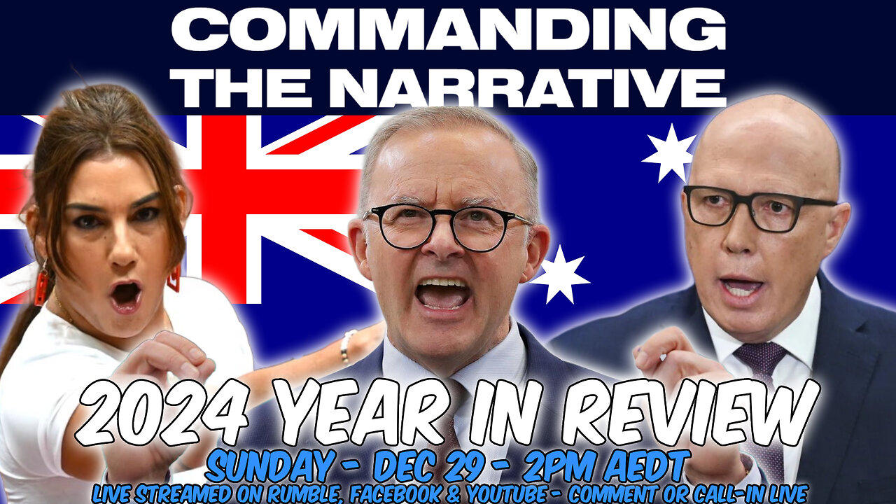 2024 Year in Review - Australian Edition - LIVE Sun, Dec 29 at 2pm AEDT