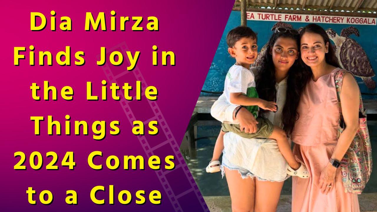 Dia Mirza's Festive Escape: Embracing the 'Small Joys' of Life