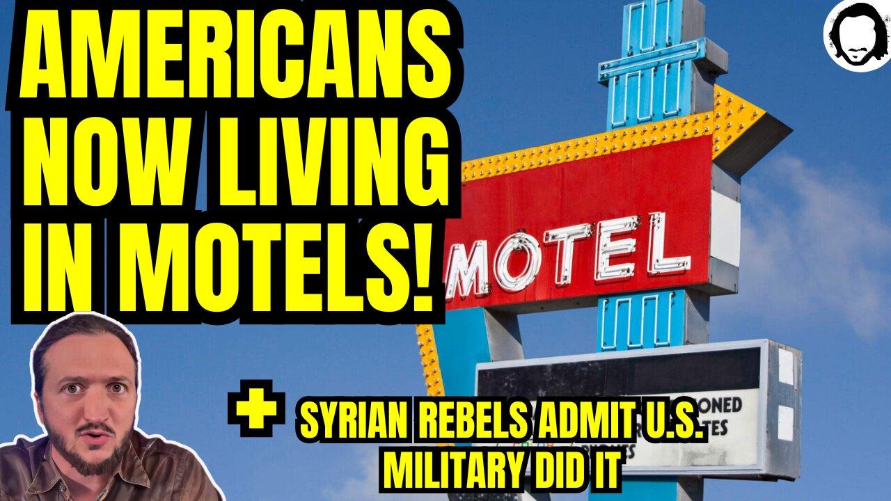 LIVE: More Americans Living In Motels / This Economy Can't Sustain