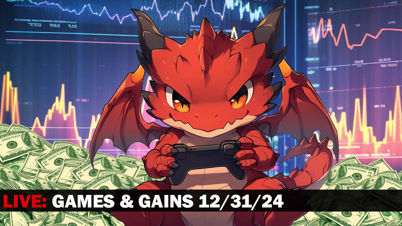 🔴Live! Games & Gains: Day-trading and Gaming