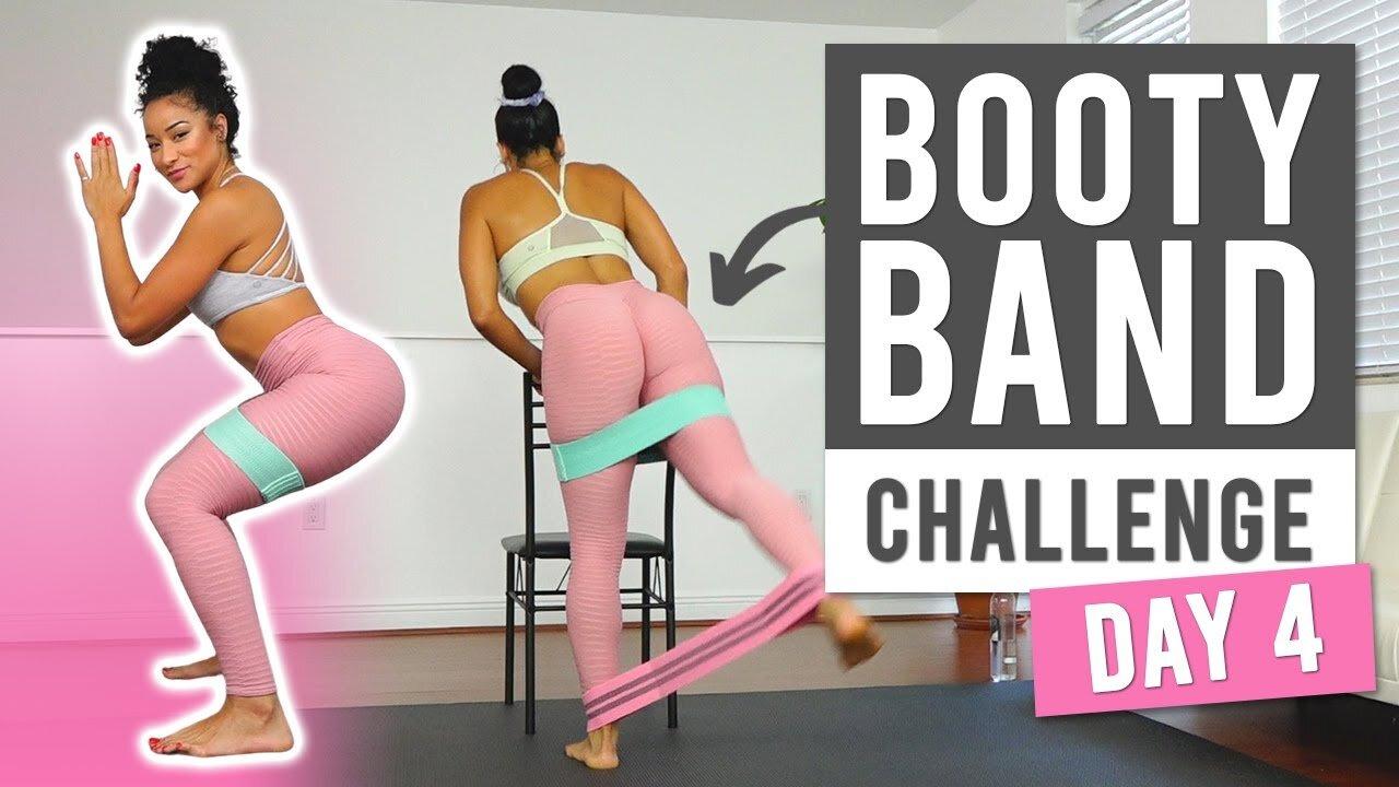 Booty Band Workout Challenge Day 4!