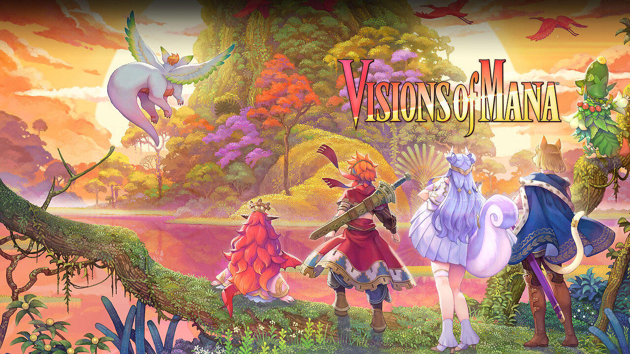 Let's Stream Visions of Mana: Chapter 5: Bringing in the New Years by Hunting for Benevedons