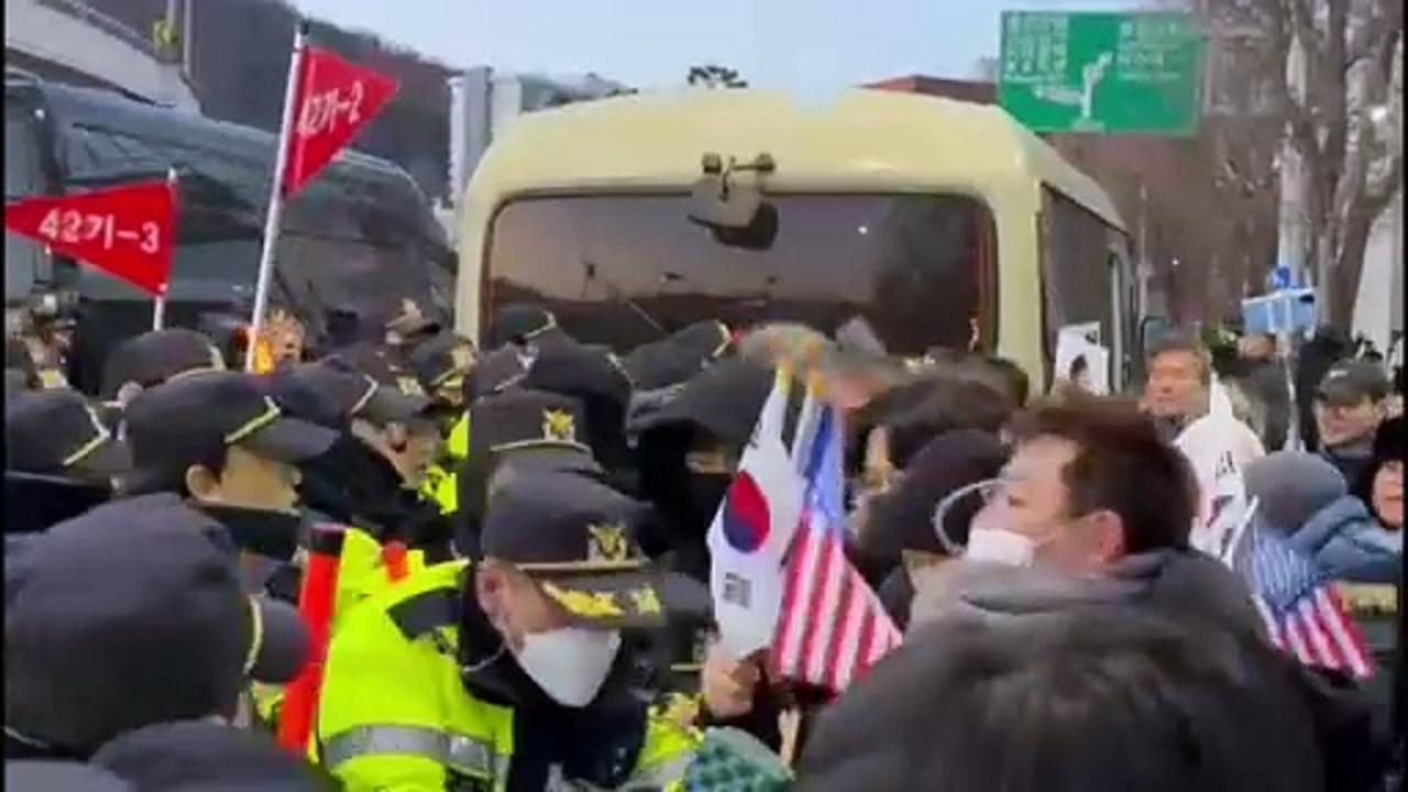 Yoon's supporters face off with police in South Korea