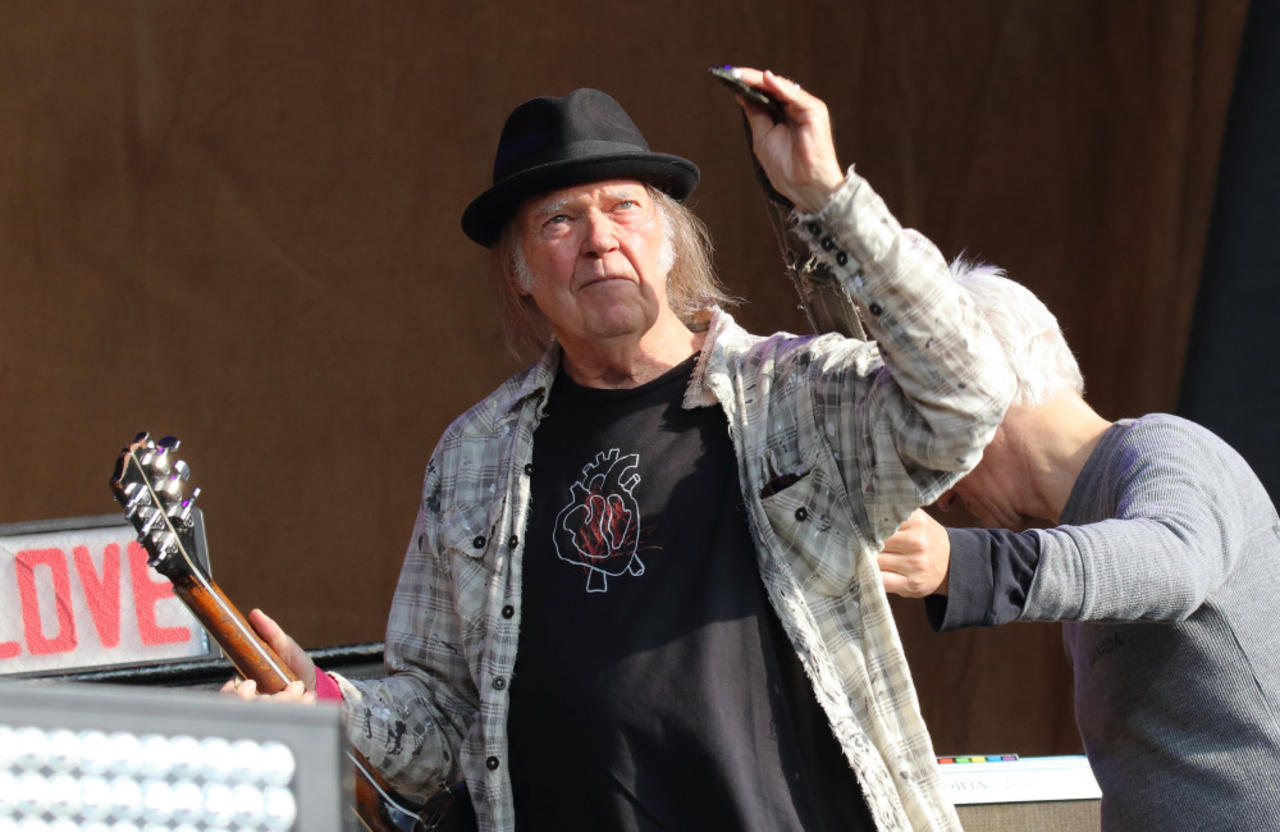 Neil Young feels Glastonbury has become a 'corporate turn-off'