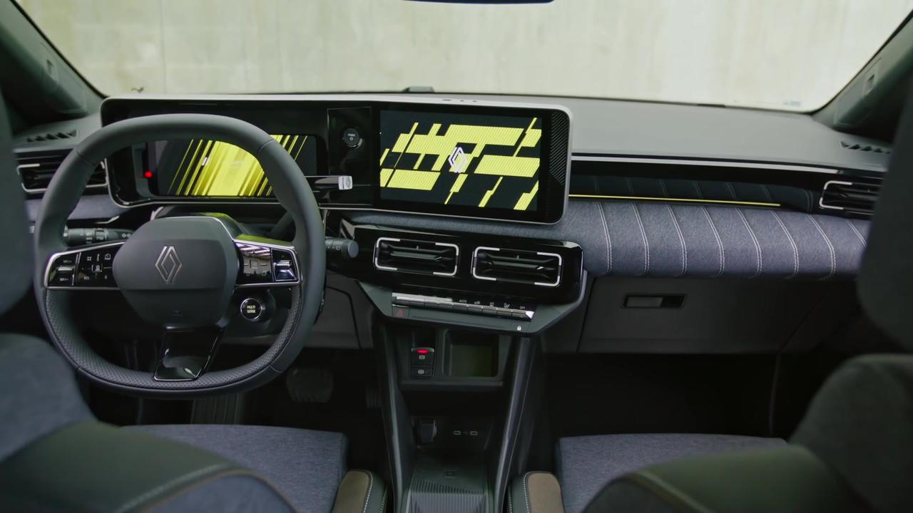 Renault 5 E-Tech Electric Interior Design in Techno version