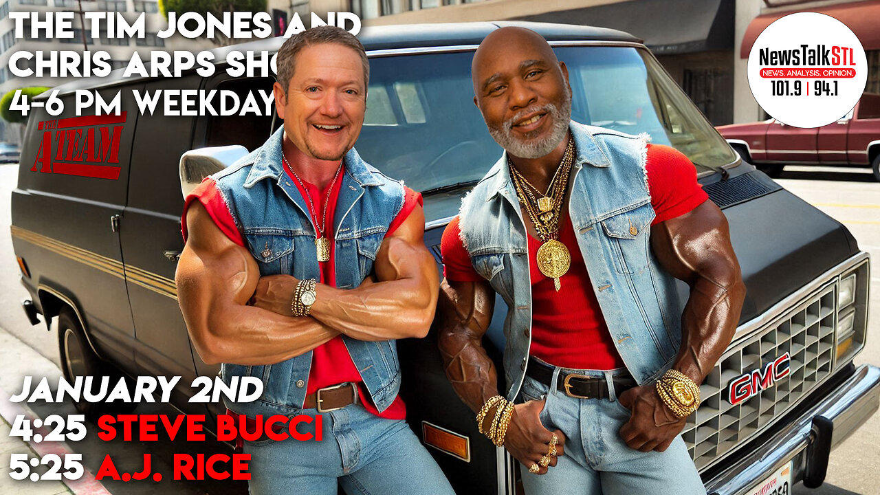 The Tim Jones and Chris Arps Show 01.02.2025 Steve Bucci | A.J. Rice