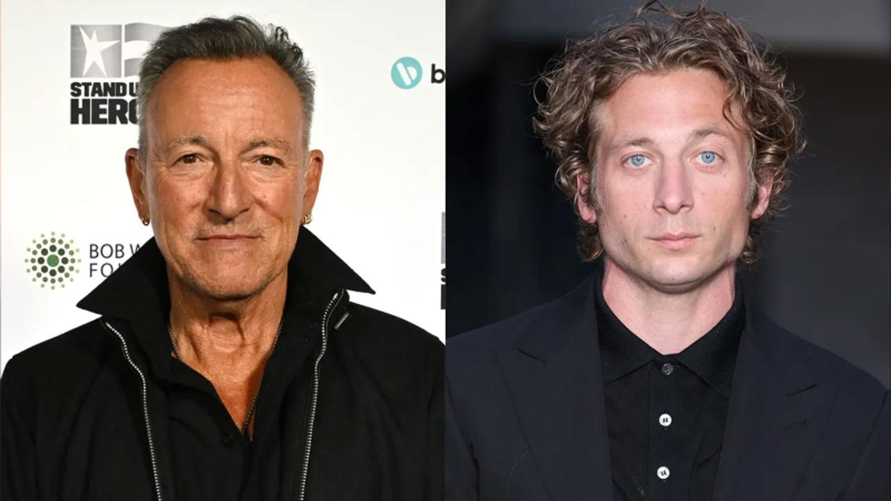 Bruce Springsteen Says Jeremy Allen White Sings “Very Well” in Upcoming Biopic | THR News Video