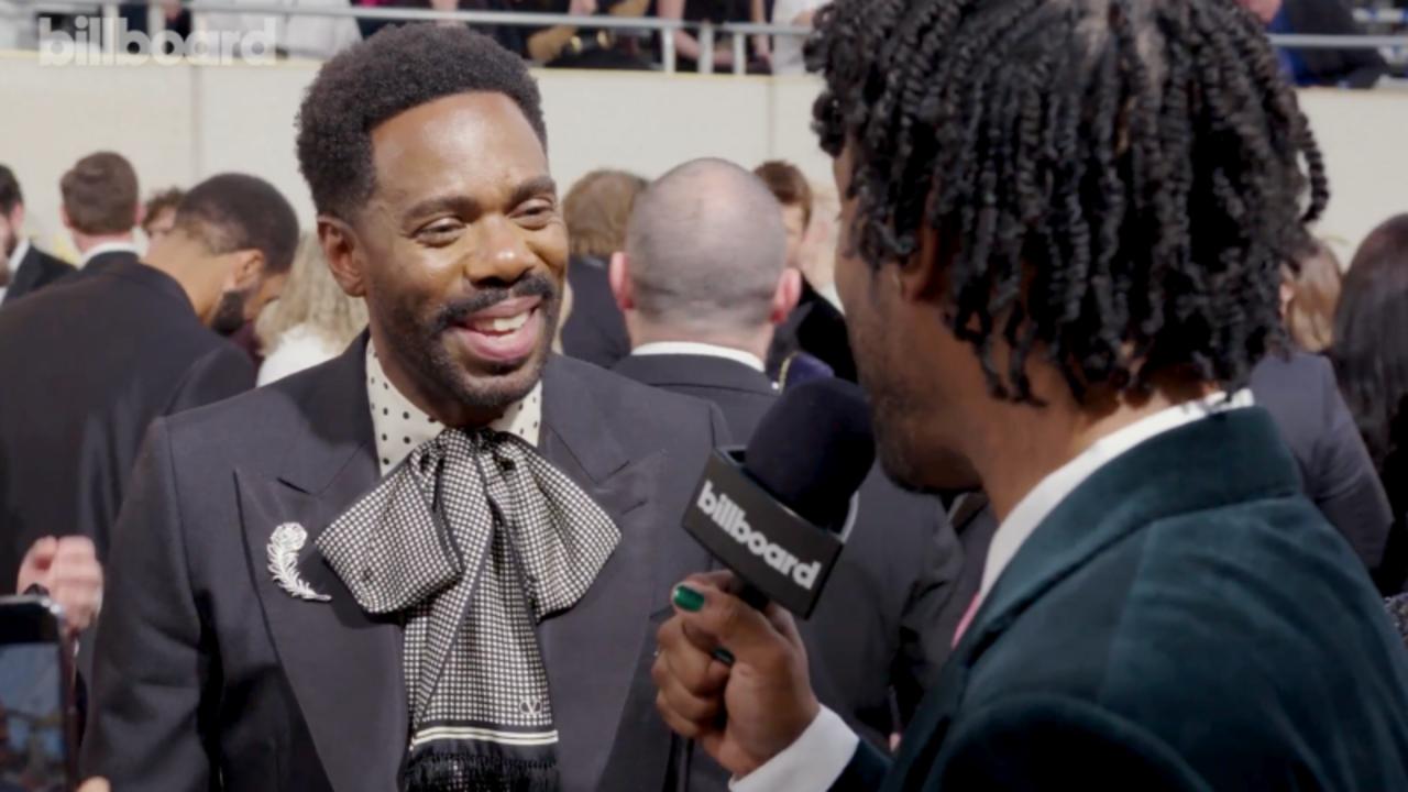 Colman Domingo Talks Reuniting With His Friends Glen Powell, Cynthia Erivo | Golden Globes 2025