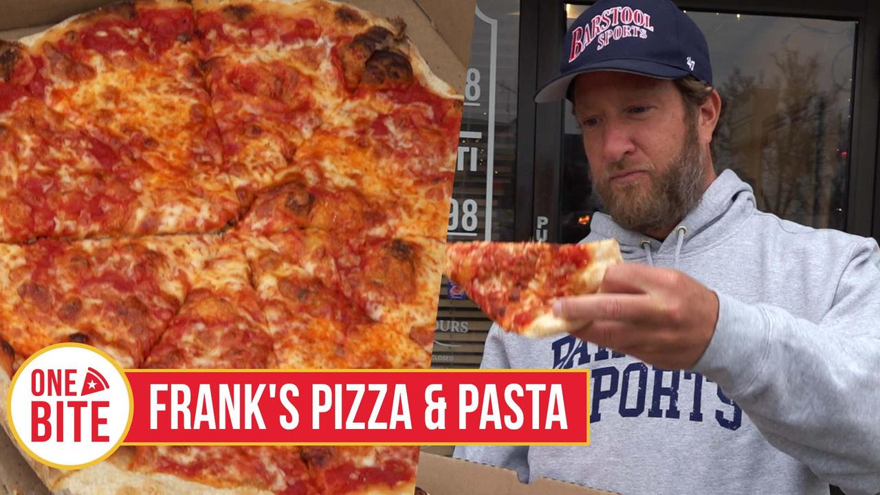 Barstool Pizza Review - Frank's Pizza & Pasta (Baltimore, MD) Bonus Cheesesteak Review