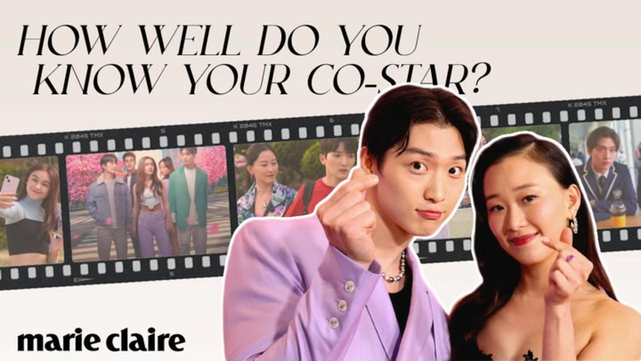 Gia Kim And Sang Heon Lee | How Well Do You Know Your Co-Star  | Marie Claire