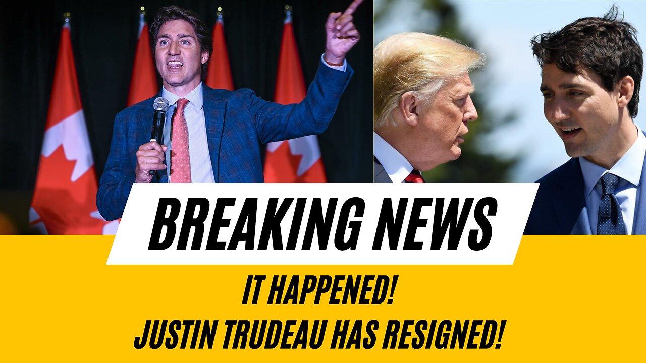 🔥🚨 Breaking News: Justin Trudeau has RESIGNED! 🇨🇦💥 IT HAPPENED!