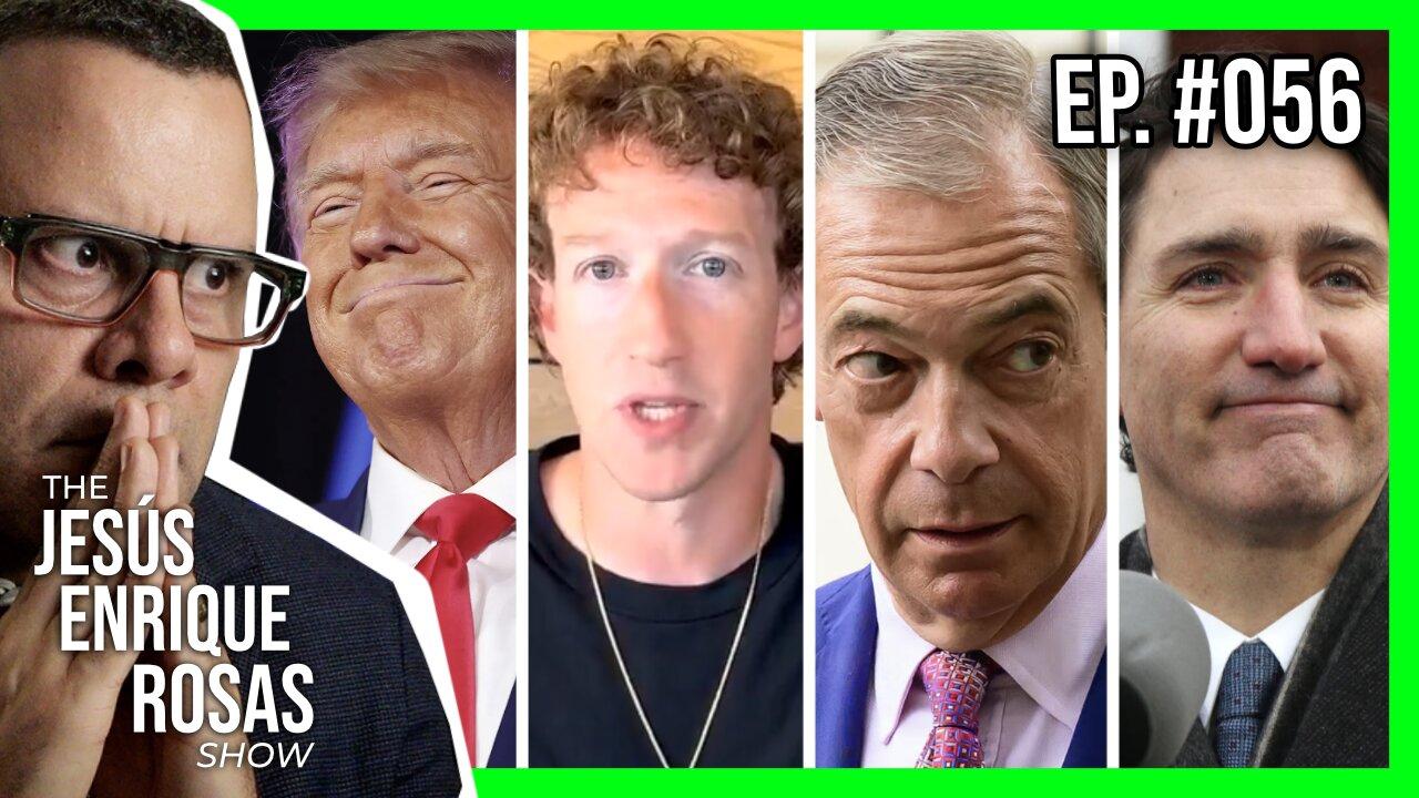 Ep. 56: Trump TARGETS Greenland, Zuckerberg SCARED, Farage REJECTS Robinson and MOAR!