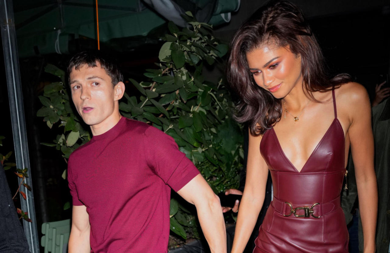 Zendaya tried to keep her engagement to Tom Holland 'a secret' before wearing her ring in public