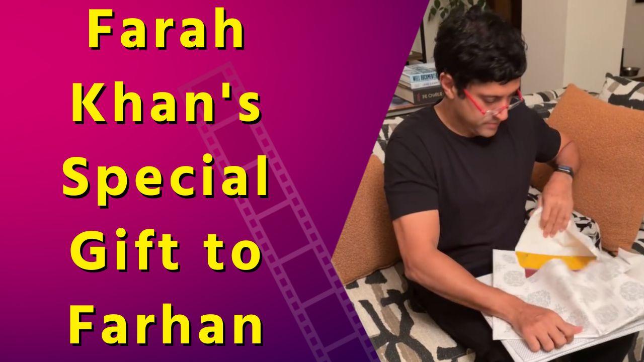 Farah Khan's Heartwarming Gift to ‘little brother’ Farhan Akhtar