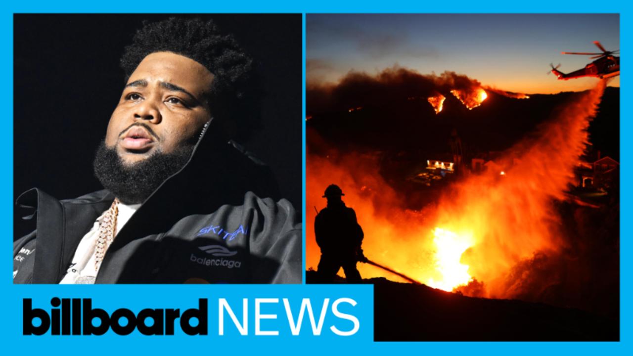 LA Wildfire Updates: Rod Wave’s Cancelled Concert, Harbor Studios Destroyed & More | Billboard News