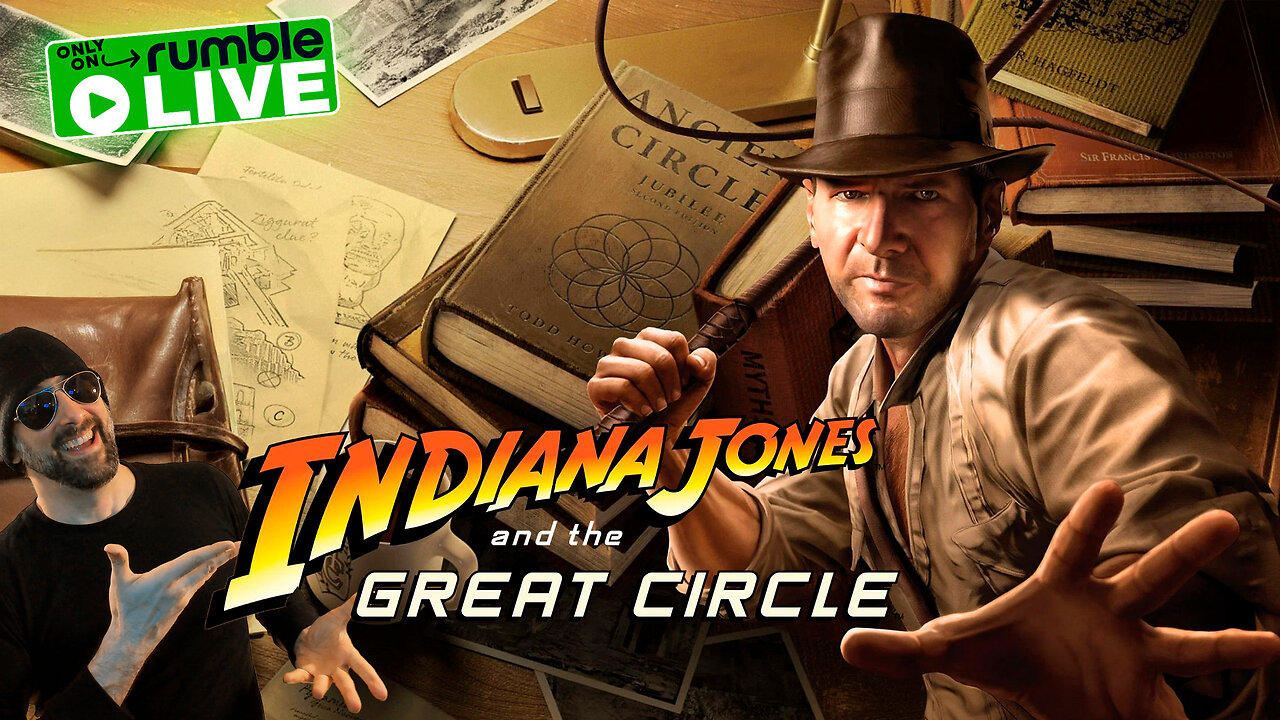 LIVE 10pm ET | INDIANA JONES & The Great Circle