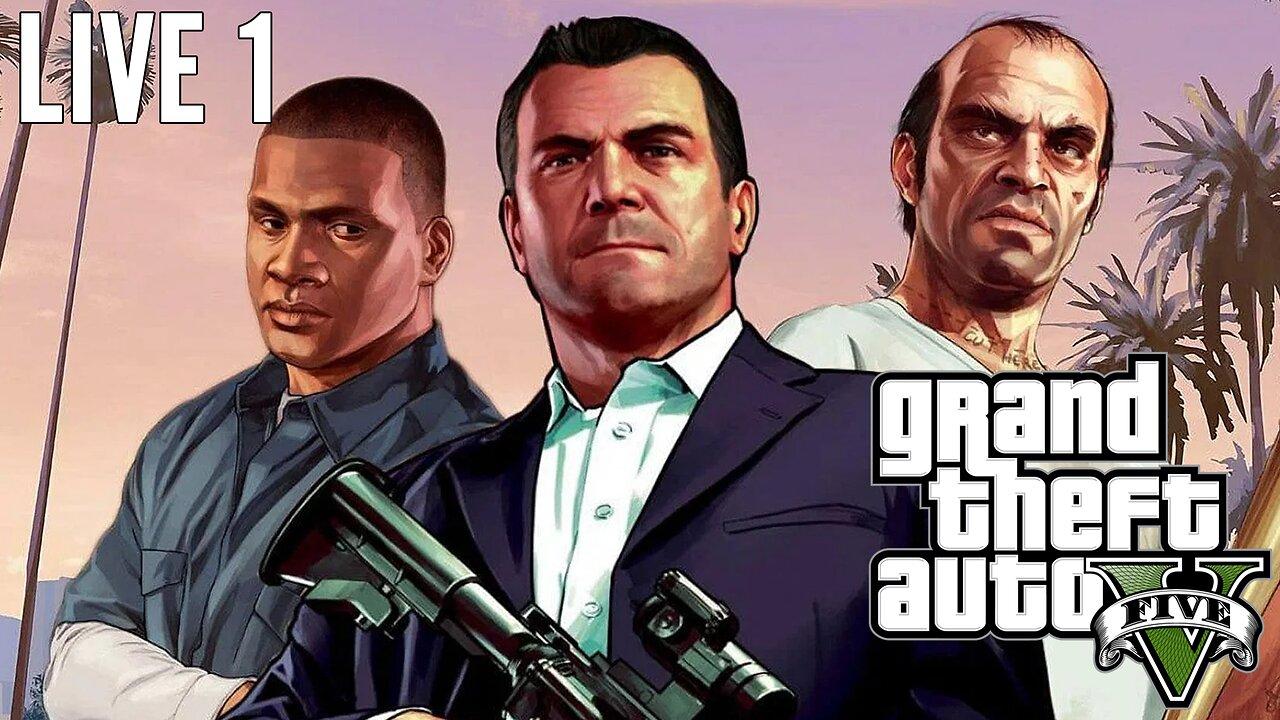 🎬 Grand Theft Auto V | Full Movie | Action Movie in English (PART 1) — Game Movie