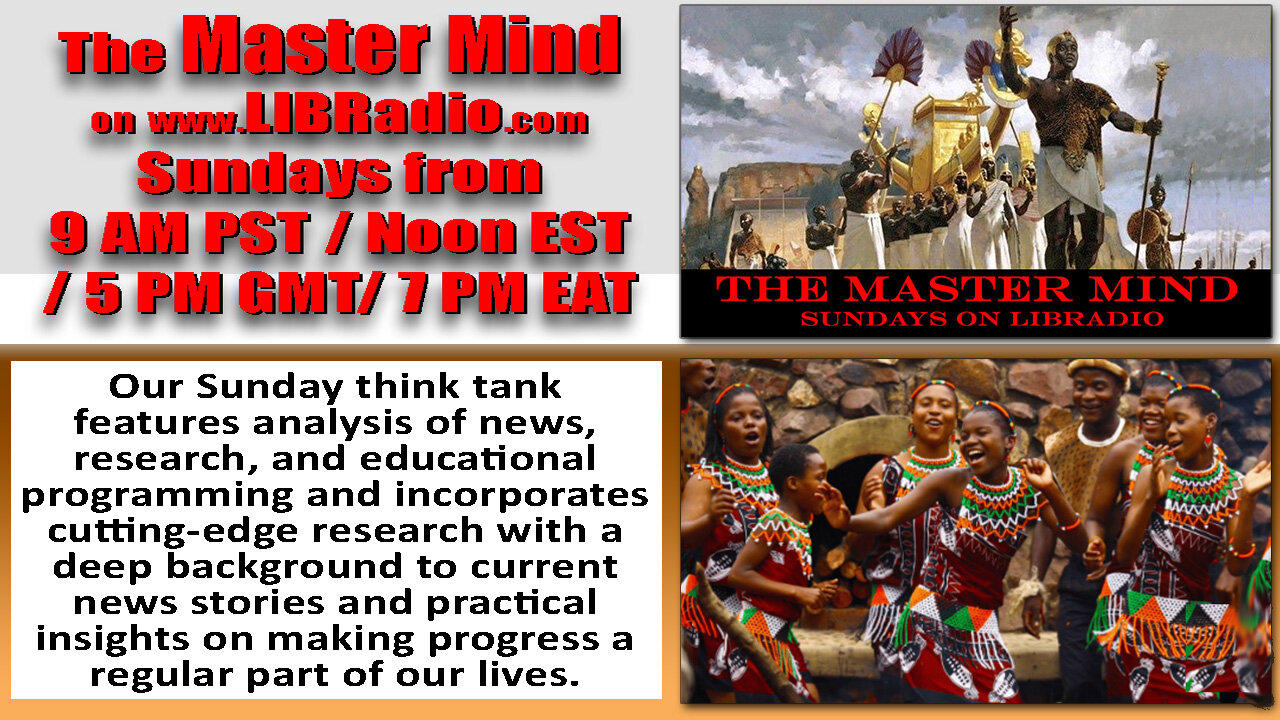 The Master Mind Think Tank Sun. Jan 12