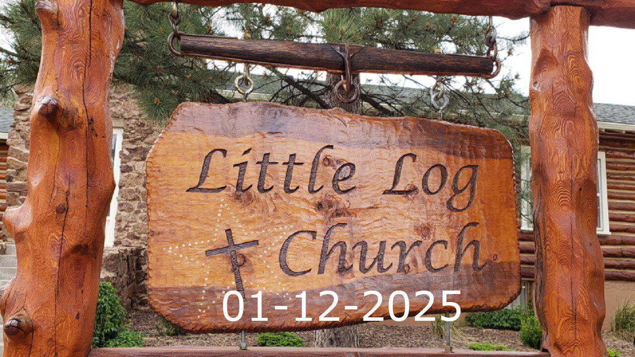 He is Coming When You Do Not Expect — Luke 12:35-48 | Little Log Church | 1-12-2025