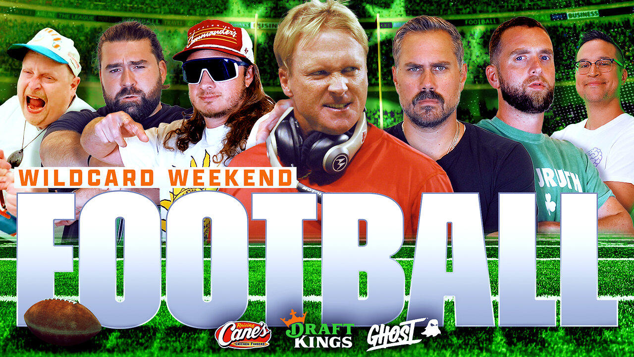 Coach Gruden, Big Cat, and Co Sweat Out Wild Card Weekend | Barstool Gambling Cave