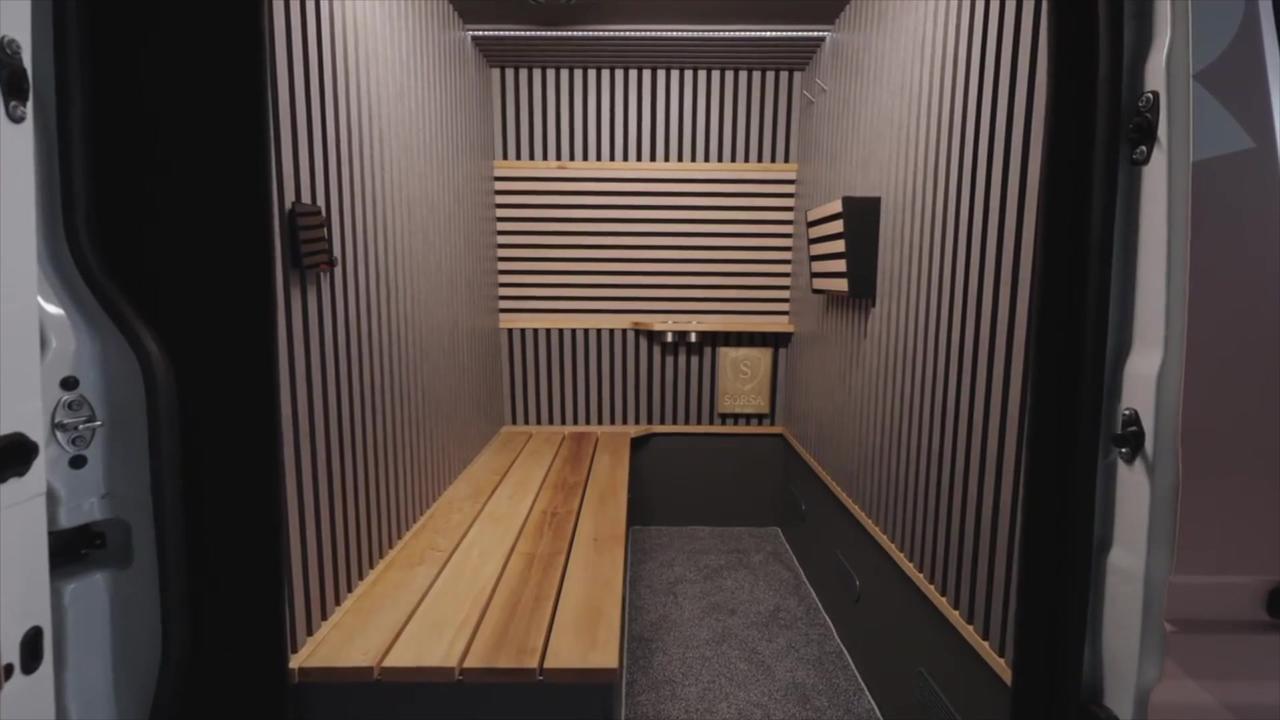 Nissan Interstar Sauna Interior Design