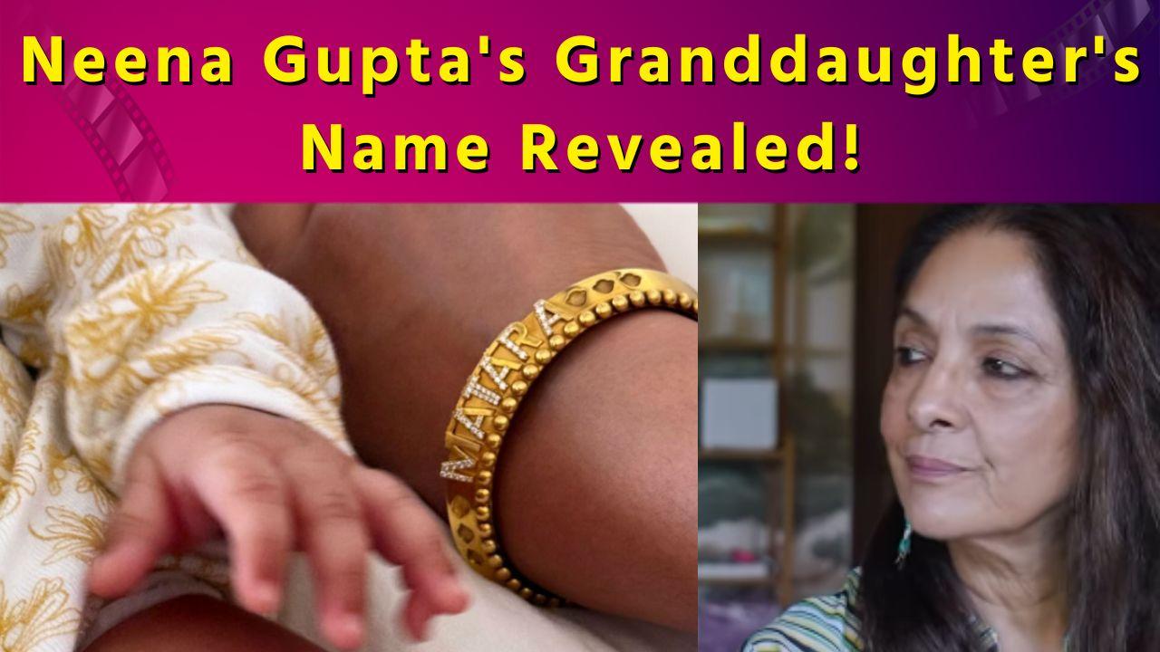 Neena Gupta's Granddaughter Gets a Beautiful Name