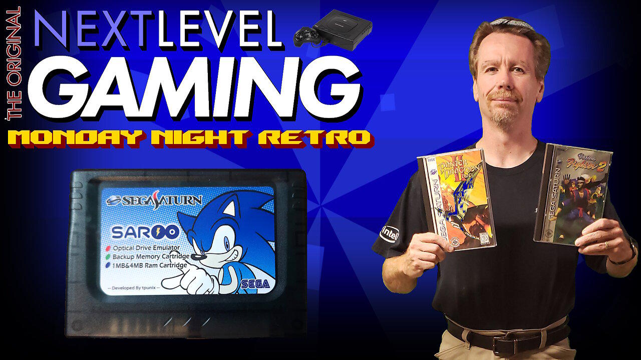 MIke's Monday Night Retro:   Testing out the Sega Saturn Saroo!!