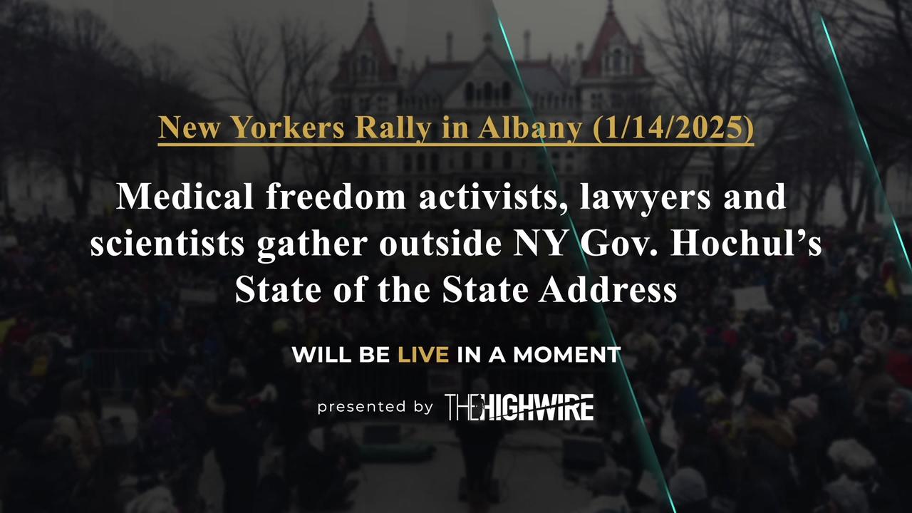 Protest Outside NY Gov. Hochul’s State of the State Address