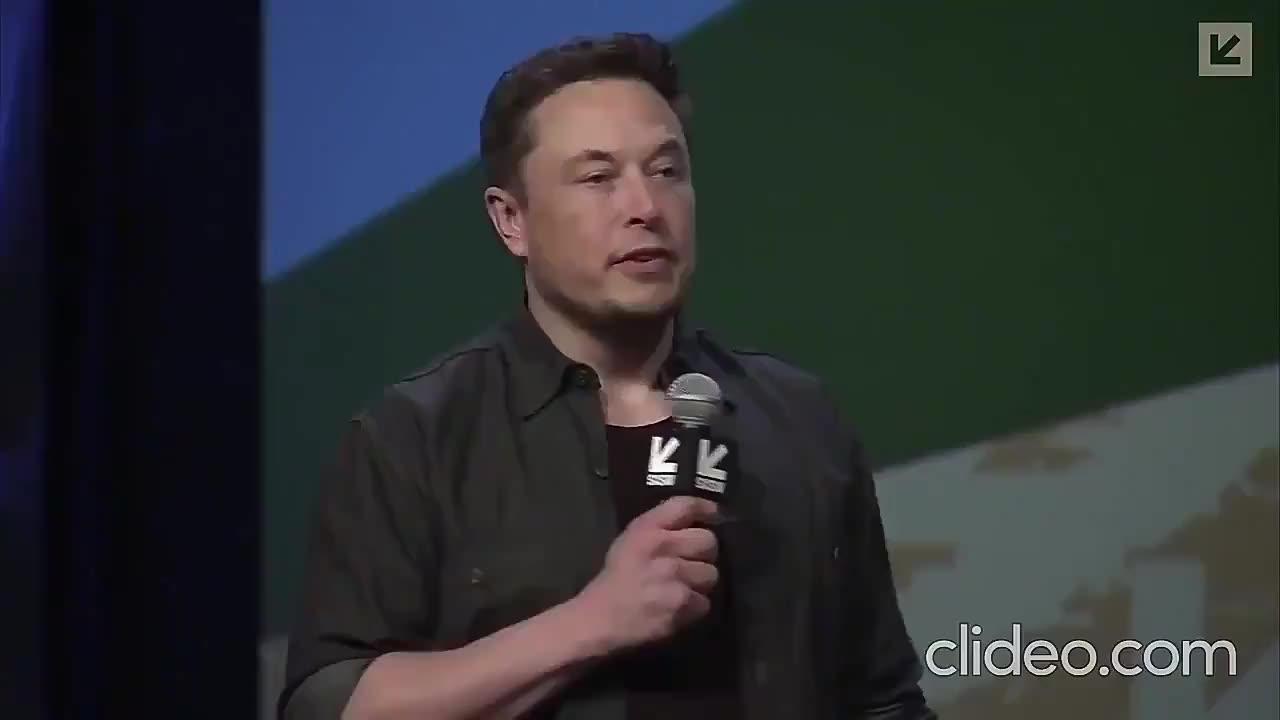 Elon Musk: "There need to be things that inspire you, that make you glad to wake up in the morning and be part of humanity.