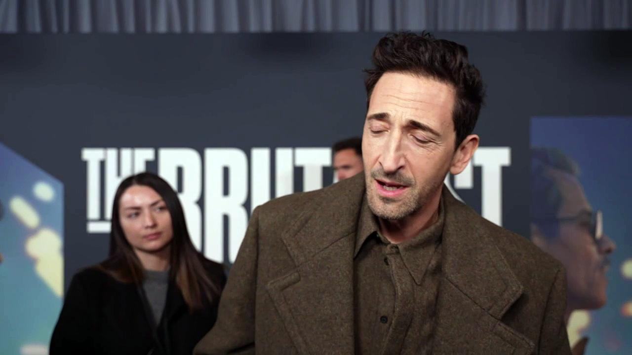 The Brutalist: Adrien Brody - 'It's Been A Hard Week'