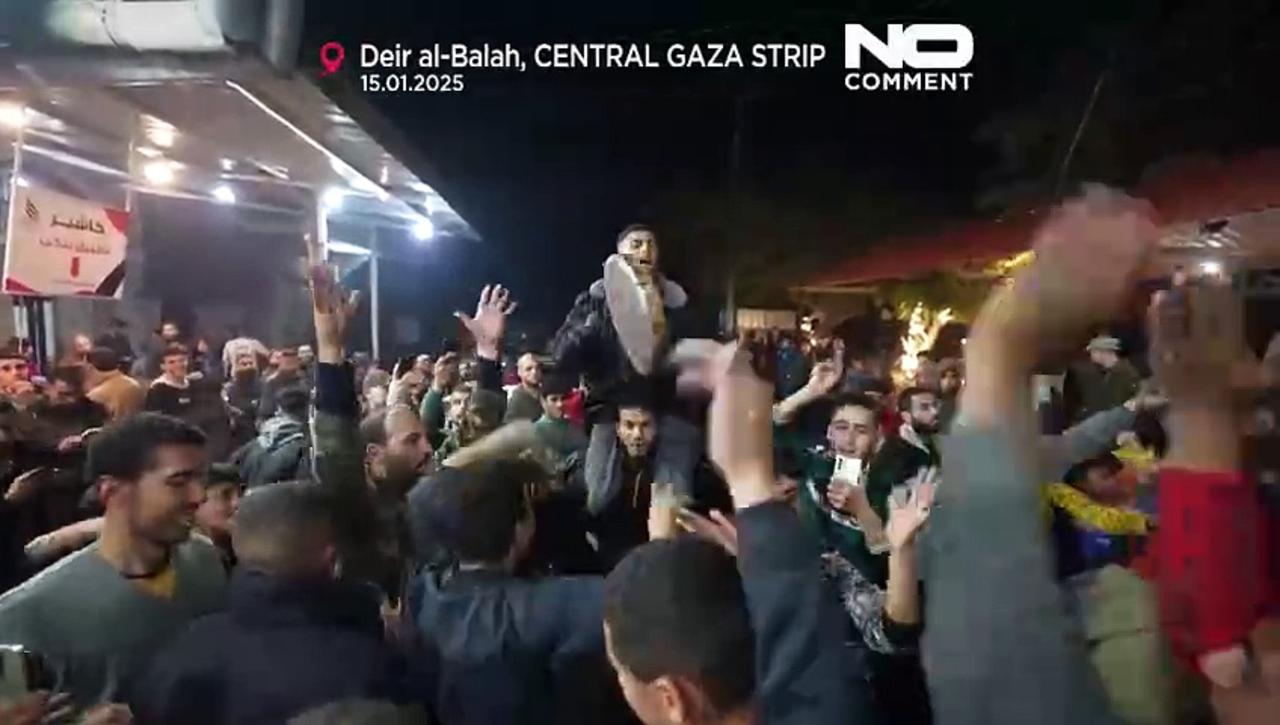 Gaza Celebrates as Israel and Hamas Reach Ceasefire Deal