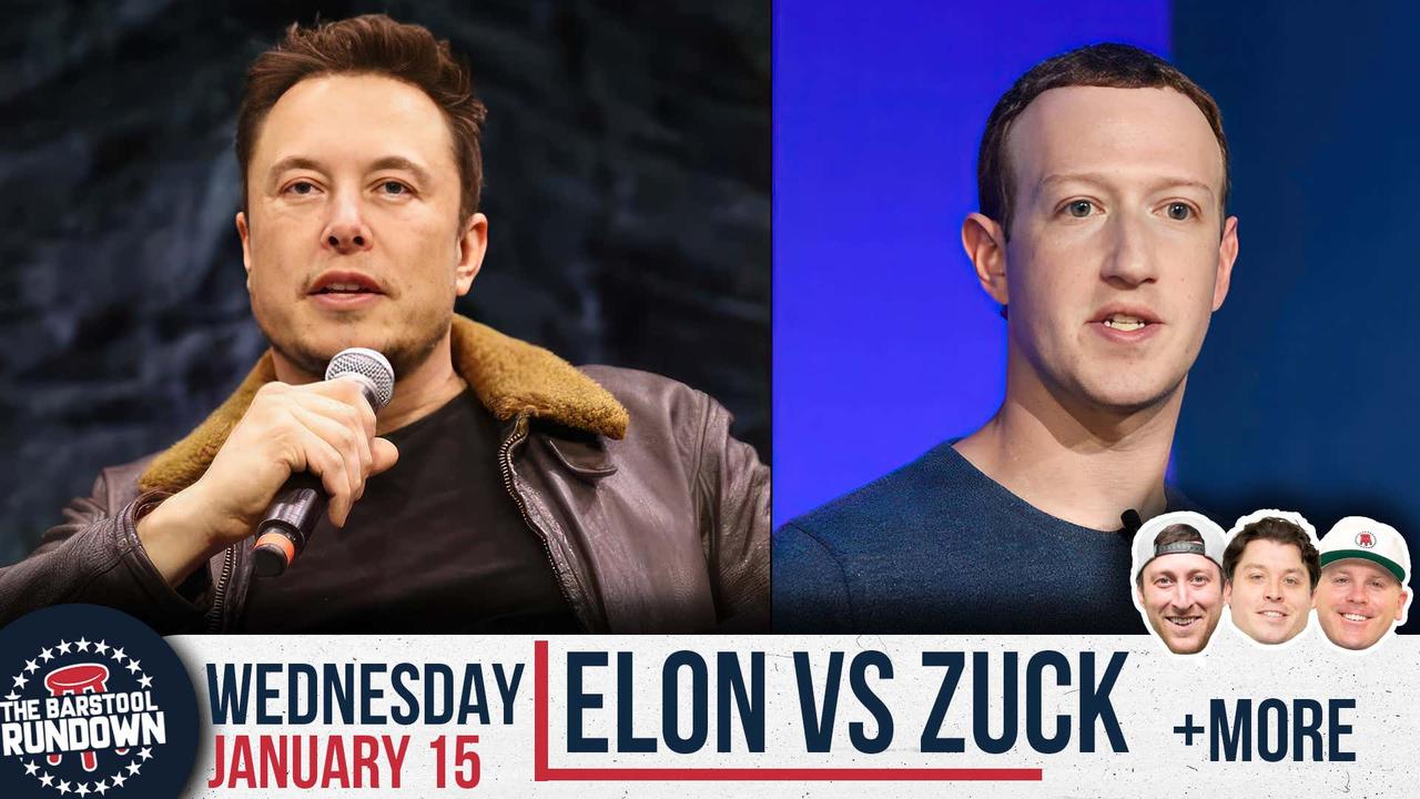 We Were So Close to an Elon vs Zuck Fight at the Colosseum - Barstool Rundown - January 15th, 2025