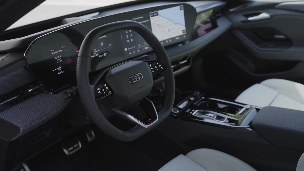 Audi A6 Avant e-tron performance Interior Design in Siam beige